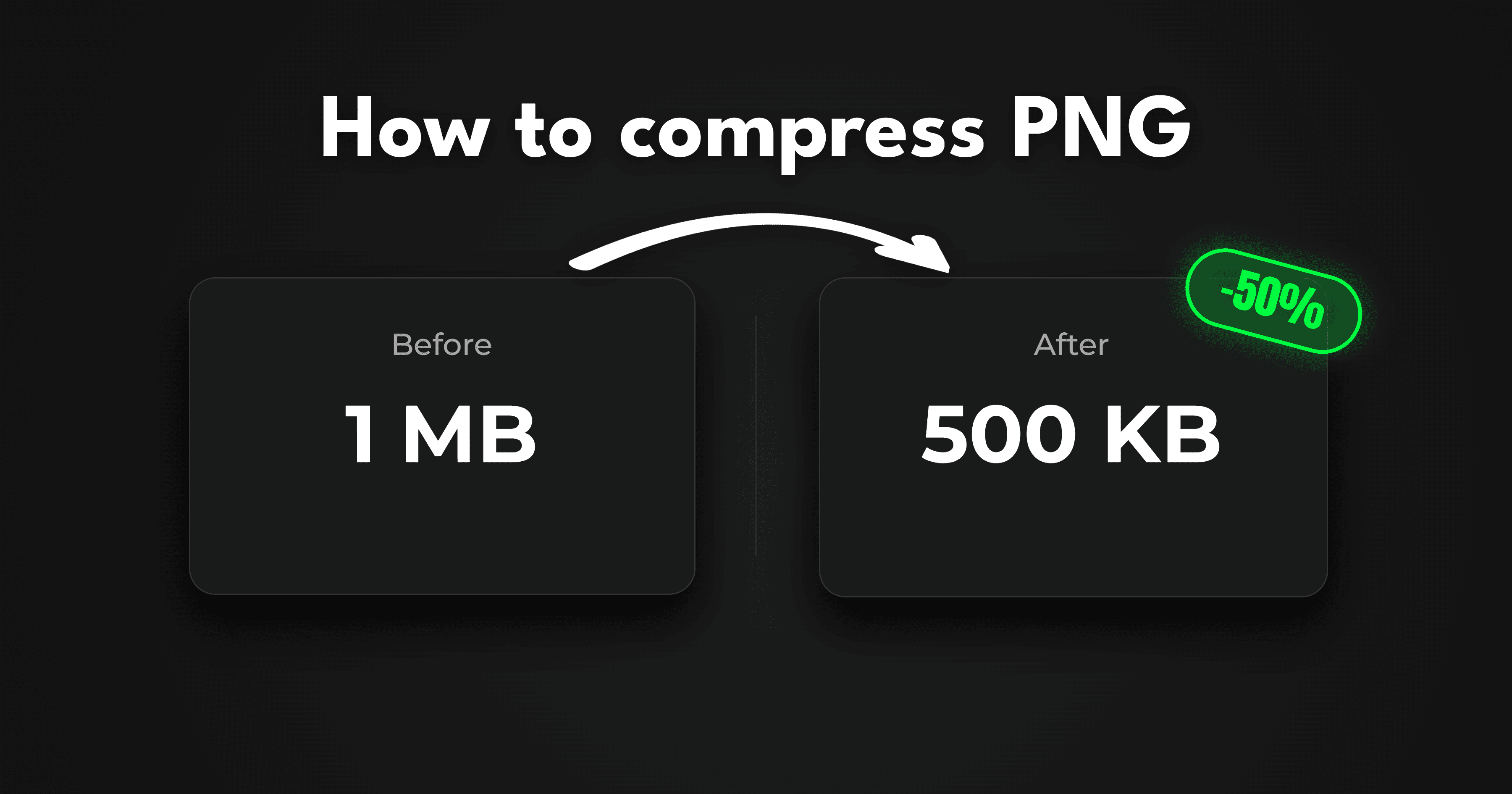 How to compress a png file